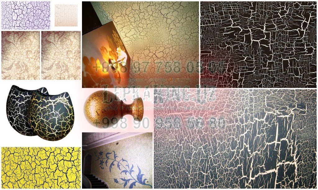 Drawing cracks - the effect of antiquity -